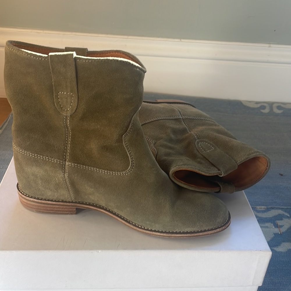 Isabel Marant Crisi Suede Boots - Pristine in Box! FR 39